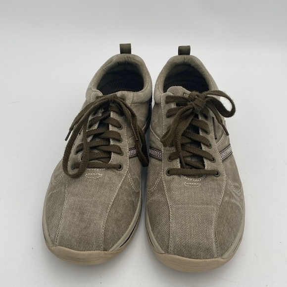 Skechers Men's green Sneakers suede 10.5 casual office retro vacation Y2K relax - Picture 5 of 14